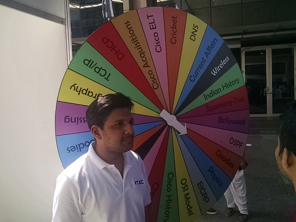 TAC_Social's tweet photo. Have you tried the "Wheel of Fortune" yet.. Come fast before the goodies get over. https://t.co/9ZBayCJCtb