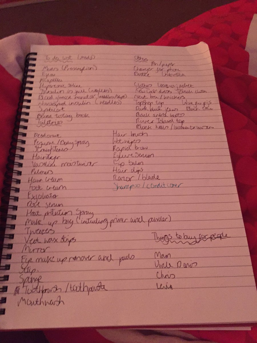 LucyMaryTaylor's tweet photo. I got a couple of things to do and buy before Liverpool on Sunday ๐ณ๐ณ #BetterGetCracking https://t.co/2hV0BcRATh