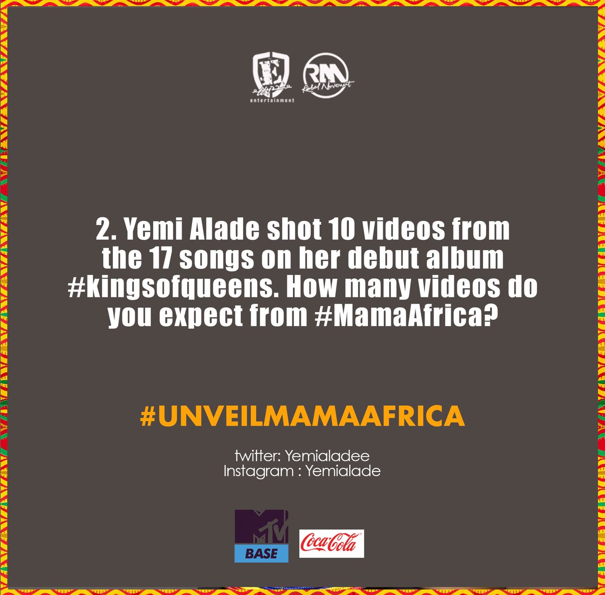 yemialadee's tweet image. #question1IsIvoryCoast😊 #question2 #Unveilmamaafrica #mamaafrica  #GRANDEFINALE #DAY3