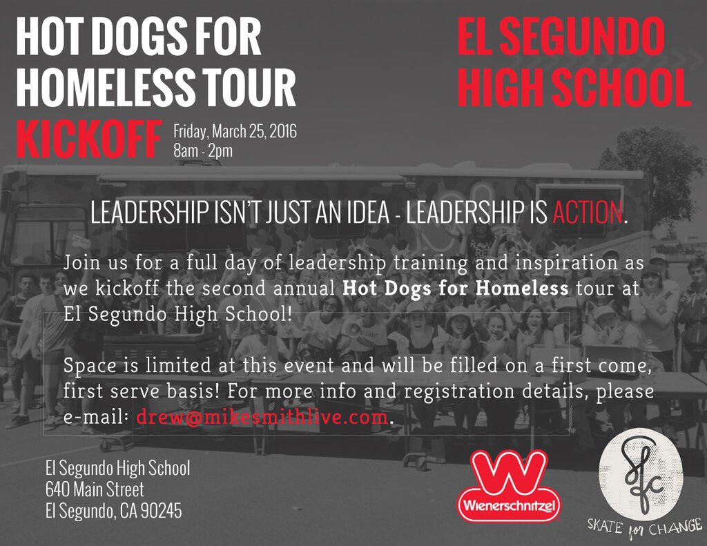 FRIENDS! Mark your calendars for a day full of leadership and awesomeness! Email: drew@mikesmithlive.com