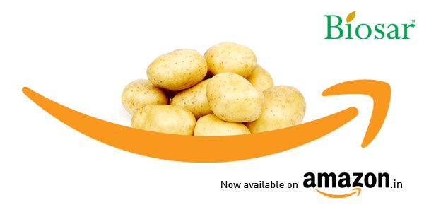 Biosar_IN's tweet photo. #Biosar - the manufacturer of #organic #fertilizers tied up with #Amazon for its products https://t.co/Z6aX50ZH3v https://t.co/vUfGoUjJad