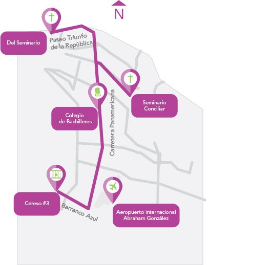 viajaVolaris's tweet photo. Toma tus precauciones para llegar a tiempo. Por la mañana el Papa visitará Ciudad Juárez. Aquí los recorridos: https://t.co/0NPo3JmCN4