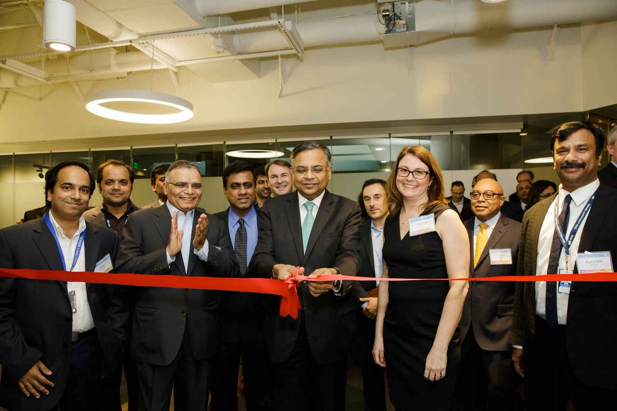 TCS's tweet photo. TCS launches its #DigitalReimagination Studio in Santa Clara. Read more: https://t.co/VDJeMfDPhS #SiliconValley https://t.co/v95WQwYS7g