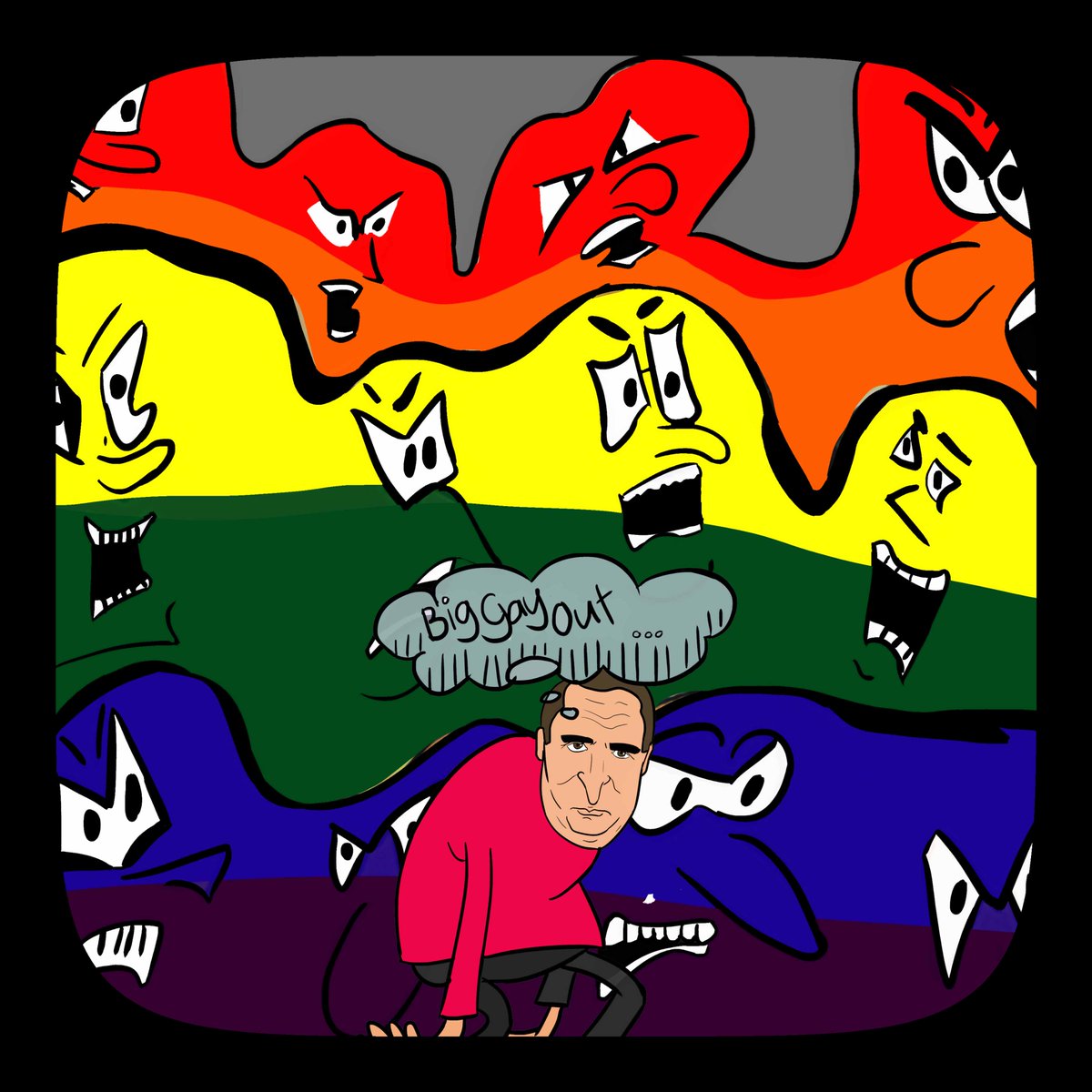 FoxyLustyGrover's tweet photo. "WHY DOES IT ALWAYS RAIN ON KEY?"
#Foxtoon
#FoxyCartoons John Key *booed* at #TPPA , The Nines &amp; The Big Gay Out... https://t.co/270d8TOUU0