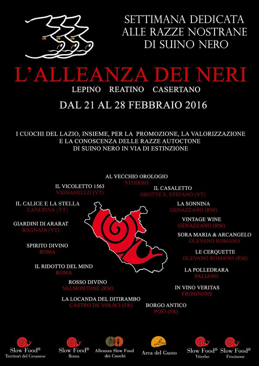 LaPolledrara's tweet photo. #slowfood #cuochi territori insieme https://t.co/88220KUl44