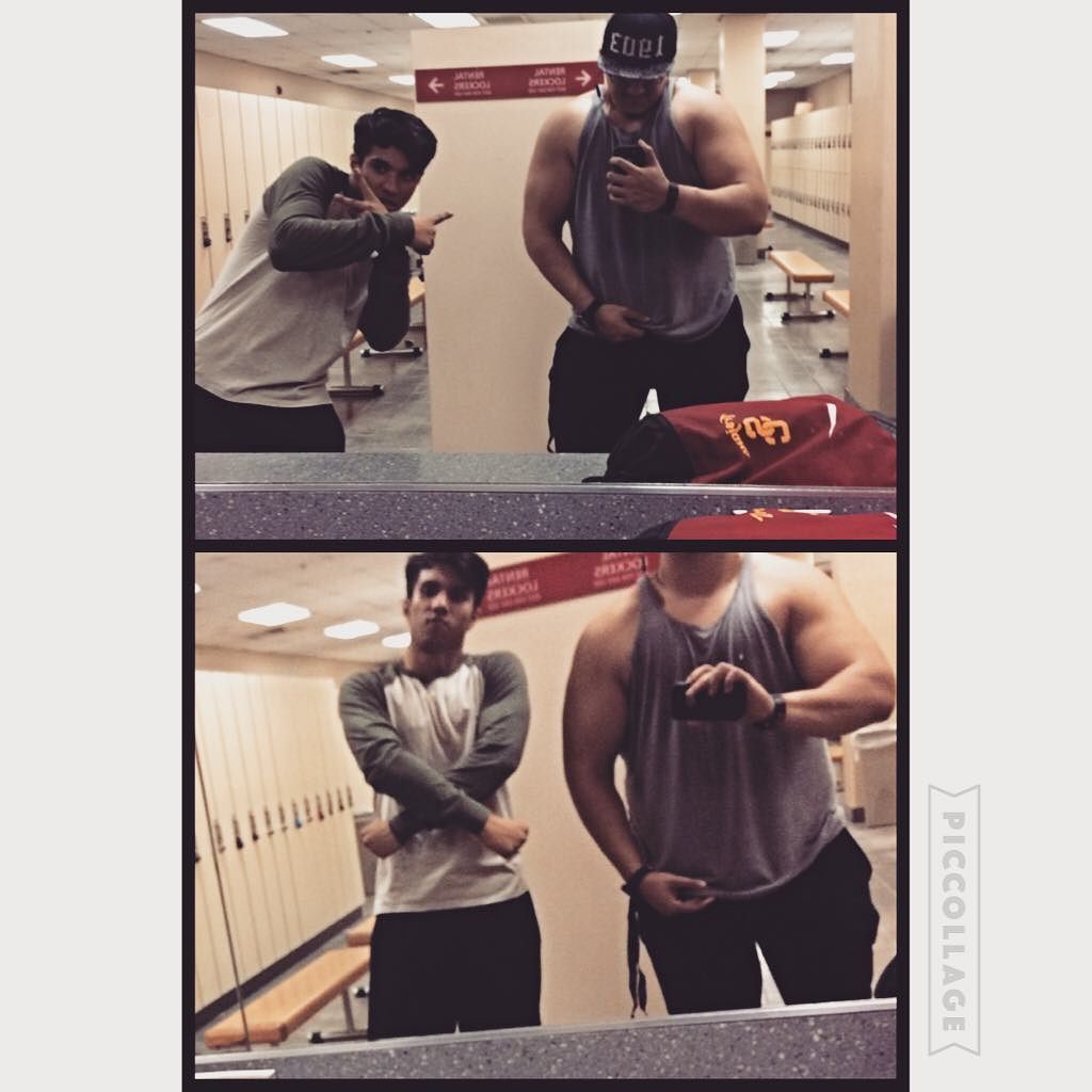 scenesfromusc's tweet photo. At https://t.co/uhQCmrwevY -- from manlopmer #thepumpisreal today #chestday #midtermseason #week2 #Lyoncenter this… https://t.co/lFqEMJI70Q