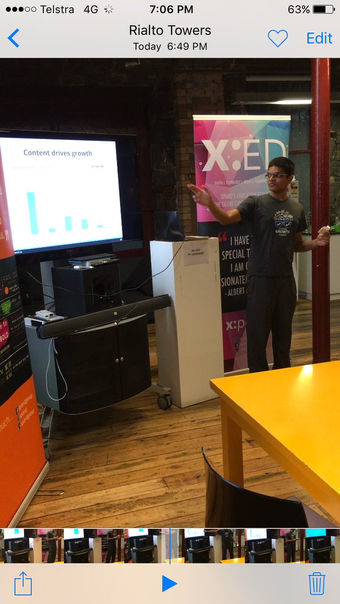 Vign_esh's tweet photo. Speaking about mobile deep linking @melbmat @branchmetrics #mobilegrowth https://t.co/h4LHnDtmws