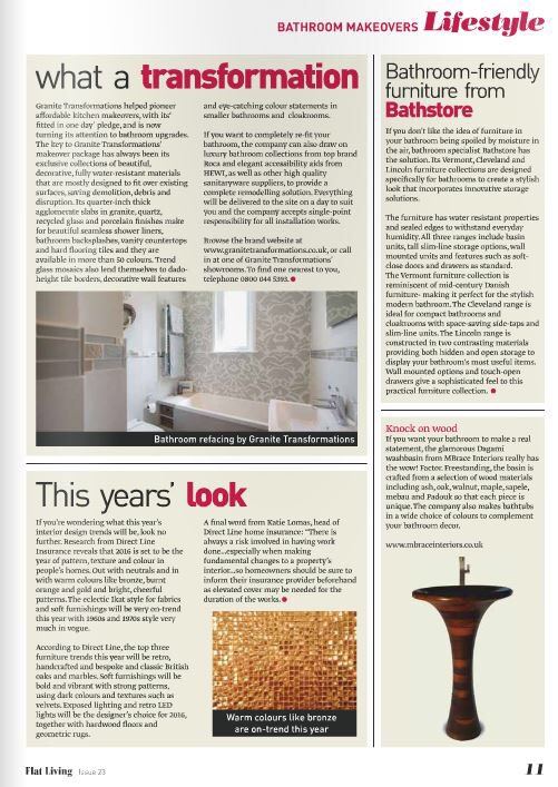 MbraceInteriors's tweet photo. @MbraceInteriors in Feb issue of Flat Living mag @FlatLivingLoves ๐๐ป #wooden #bathrooms #bathtub #washbasin #dagami https://t.co/X3Kh2W9VPT