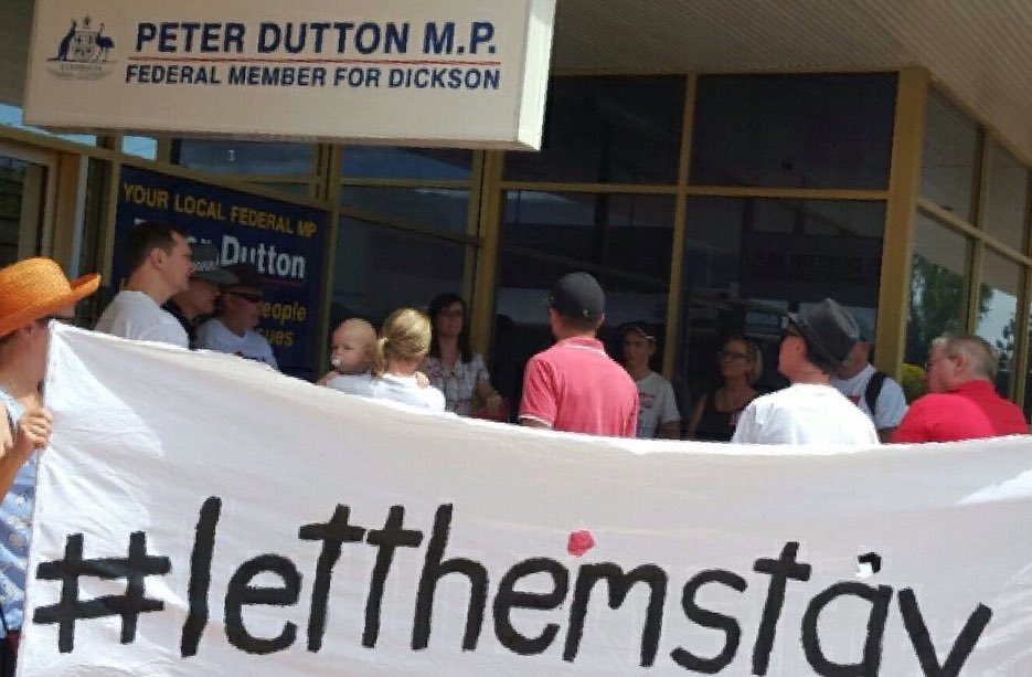 jarrodmckenna's tweet photo. This week 100's in the streets saying #LetThemStay including 9 now waiting to be arrested in Perth. #LoveMakesAWay https://t.co/Nk3OaOxFwM