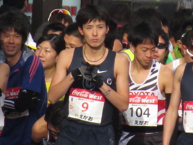 猫の手 一昨年の熊日30キロ 服部勇馬選手と窪田忍選手 T Co 14ifebl4ov