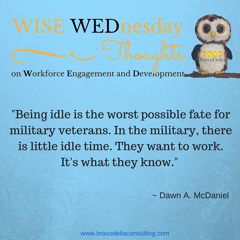 BravoDeltaCo's tweet photo. #wisewednesday #hireveterans #qualitycandidate https://t.co/Pvjh5robzT
