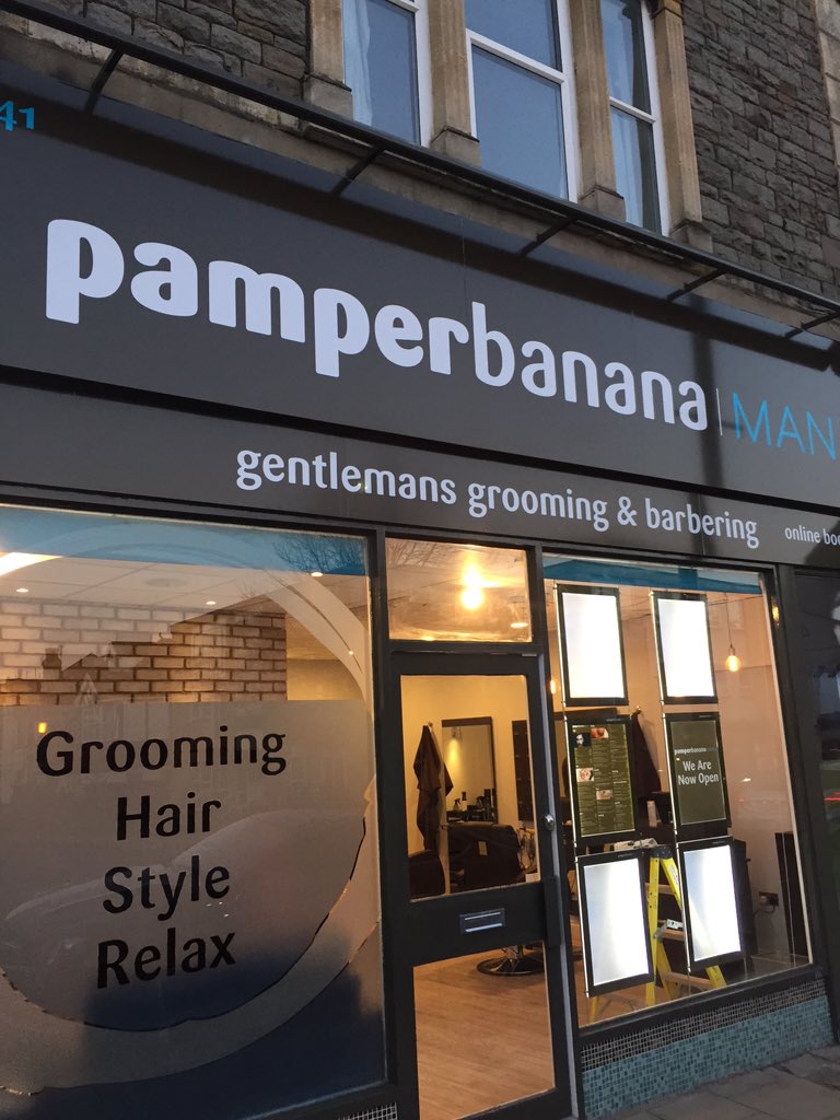 pamperbananaman's tweet photo. The new barbers is now all finished. A big thanks to @Imperia_build and his team for doing a great job. https://t.co/fNjFK9QswW