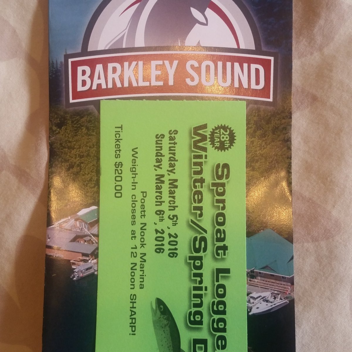 2016 Sproat Loggers Derby in Barkley Sound!!! Who's going?  #wootwoot #barkleysoundlodge