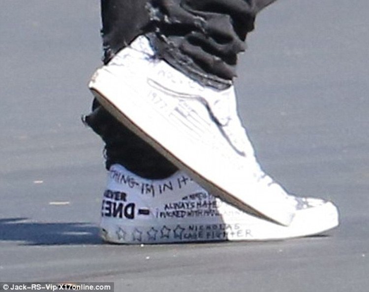 kanye vans old school