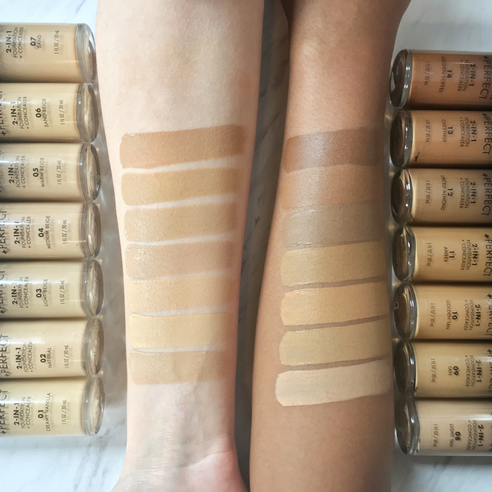 kylling sovjetisk Komprimere Milani Cosmetics on Twitter: "Here are the 14 shades of Conceal + Perfect 2 -in-1 Foundation + Concealer. https://t.co/cHc2TFsvNW  https://t.co/lk3QiHLGv4" / Twitter