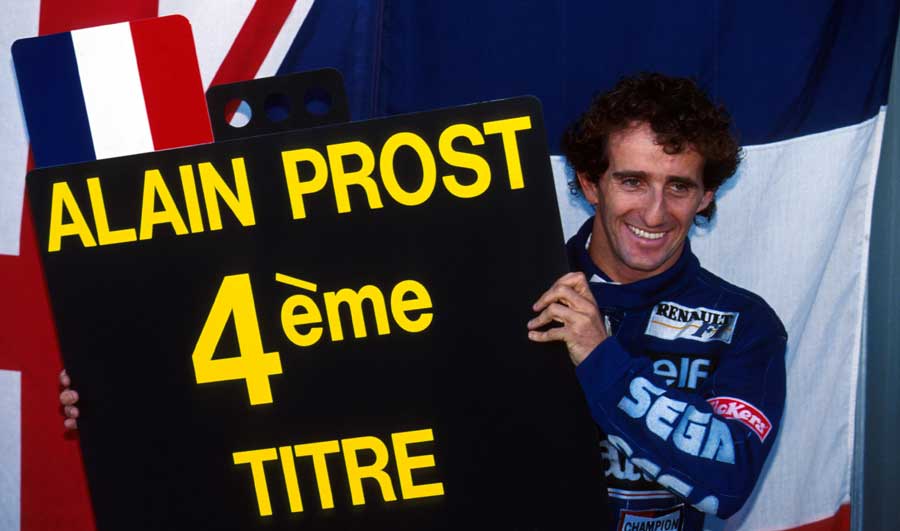 Hoy cumple 61 años el piloto Alain Prost, tetracampeón mundial de F1.
