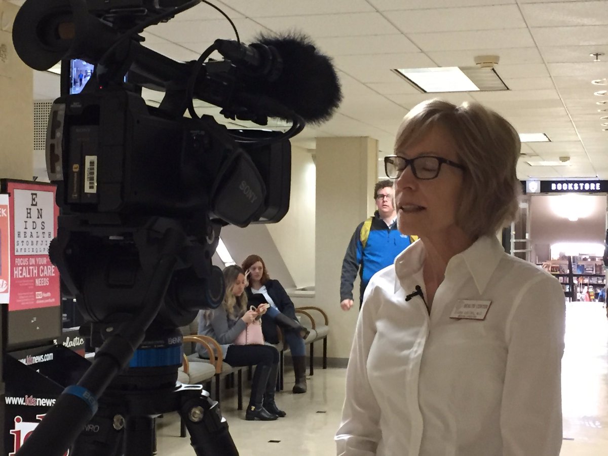 IUNewsNet1's tweet photo. We talked with IU Health Center Medical Director about the mumps outbreak and what IU is doing to slow it down https://t.co/frAUGMl1zH