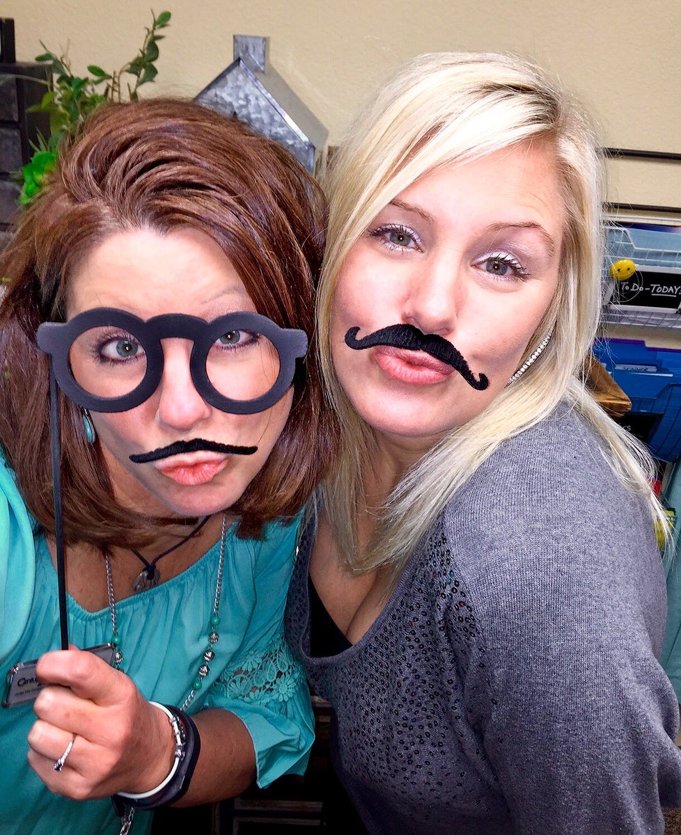 RobynandLanae's tweet photo. We mustache you a question. Are you or someone you know looking to move? #NationalFakeMustacheDay #RobynandLanae https://t.co/rXC4lqqmS8