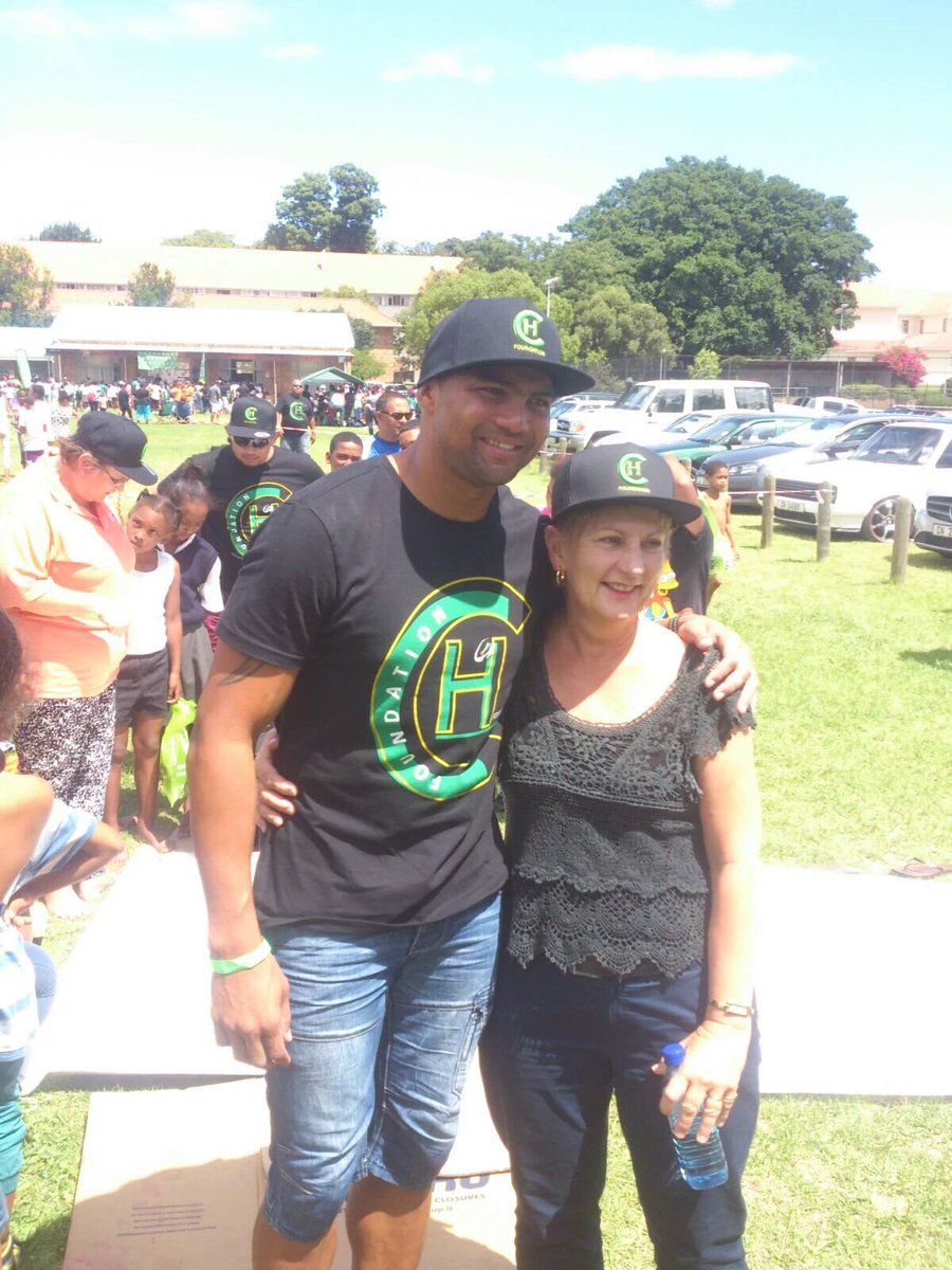 CornalHendricks's tweet photo. Myself and minister @Anroux_Marais at the launch #CHFOUNDATION https://t.co/bZW549Mjdc