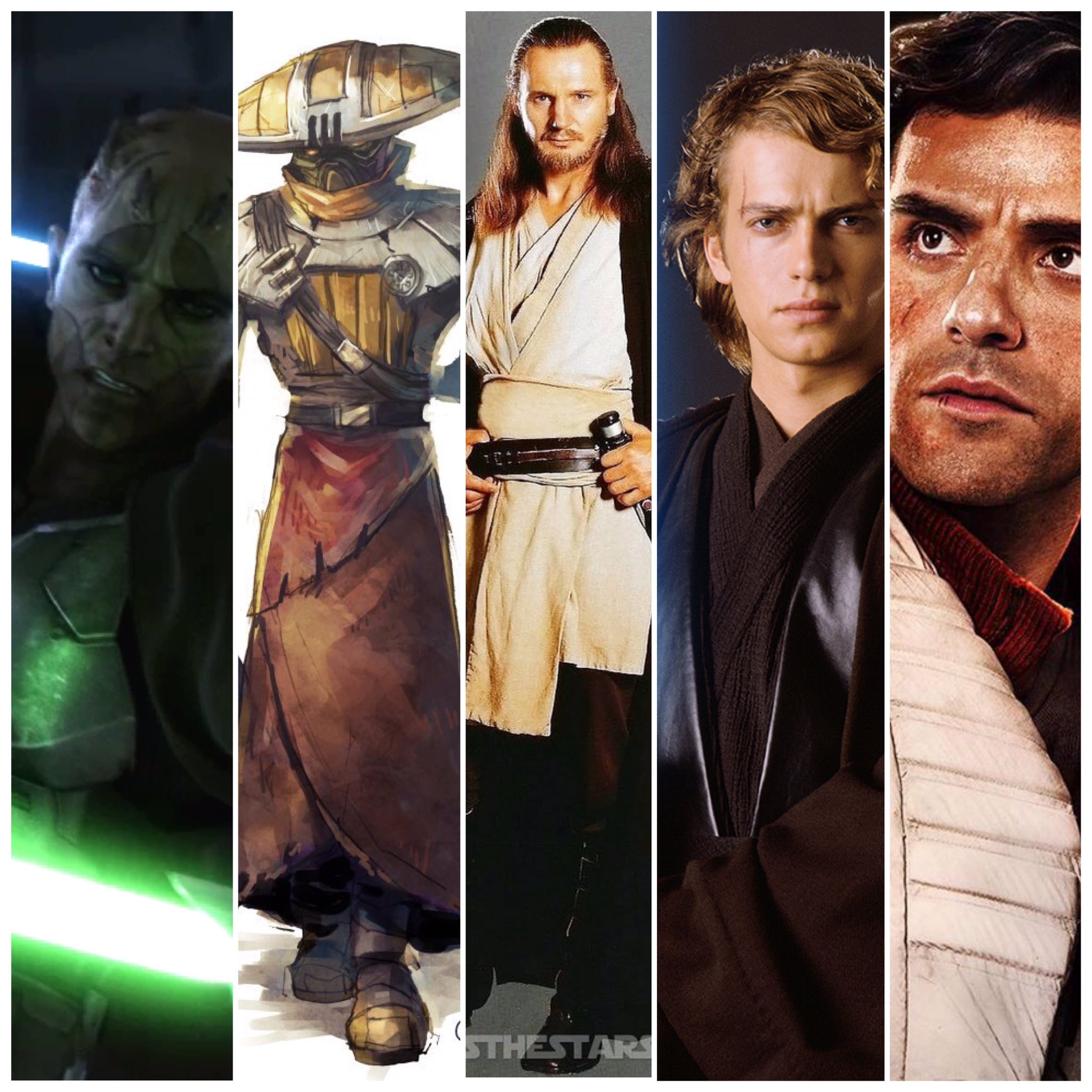 自称スターウォーズファン 自分の好きなスターウォーズキャラクターランキングです 1位 カオ セン ダラック Old 2位エンボ Cw 3位クワイ ガン ジン Ep1 4位アナキン スカイウォーカー Ep3 5位ポー ダメロン Ep7 T Co Jkynbkzai4