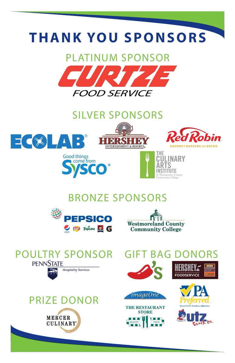 prlaorg's tweet image. Thank you sponsors of 2nd annual PA @Prostart student invitational! @ConnectWCCC @UtzSnacks The Restaurant Store