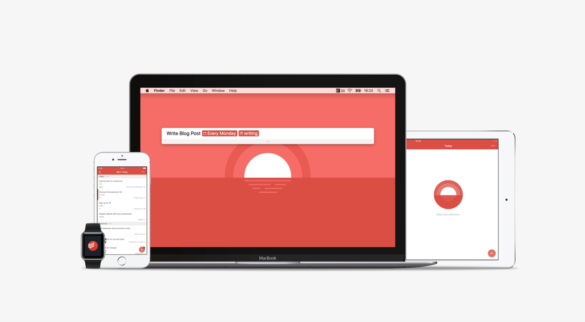 alexmuench's tweet photo. It’s live! Todoist Updates for all Your Apple Devices: ⌚️📱🖥 https://t.co/zUMfJ0a4rO #3Dtouch #QuickAdd #watchos https://t.co/zUbKCX8eZZ
