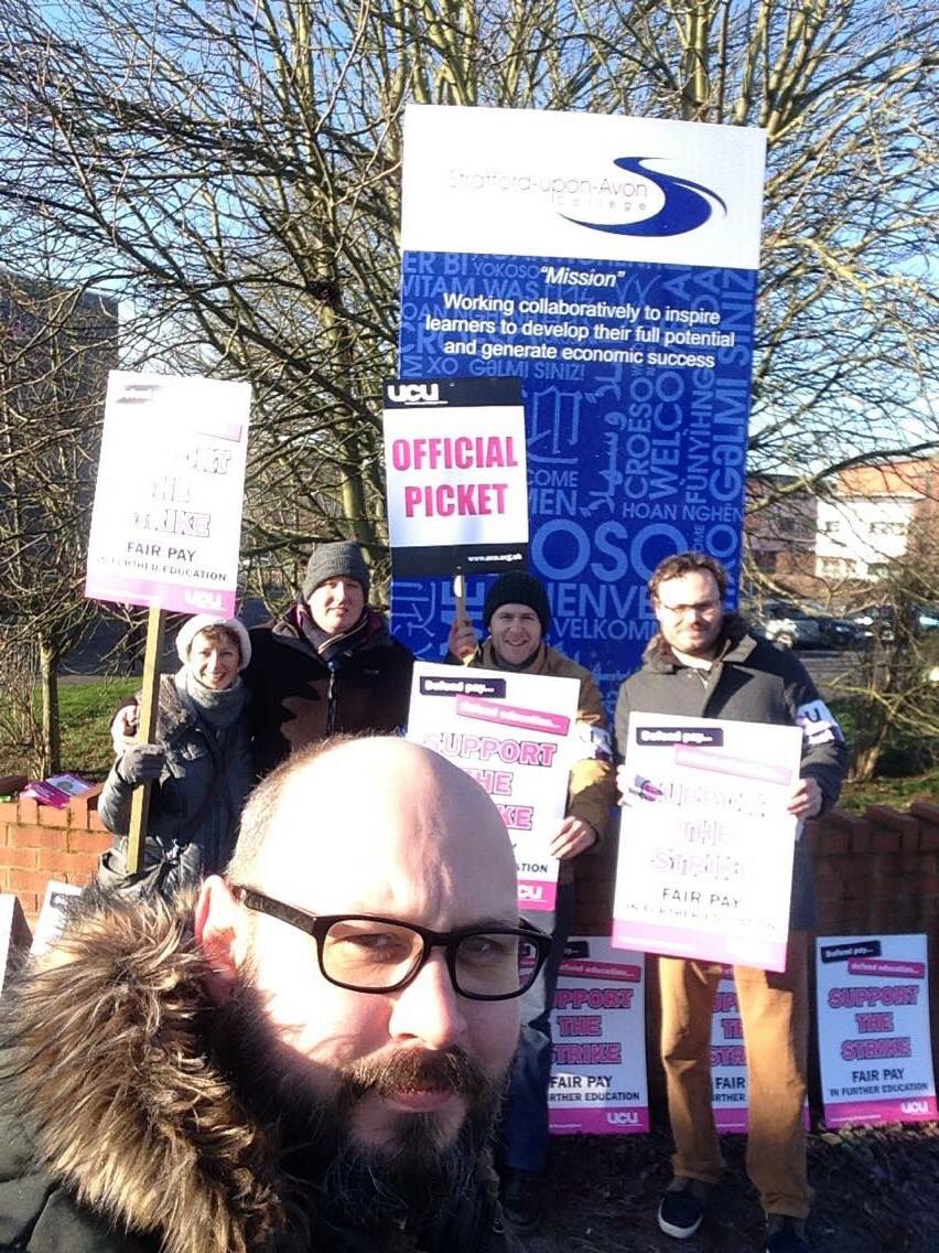 UCU Stratford tweet media