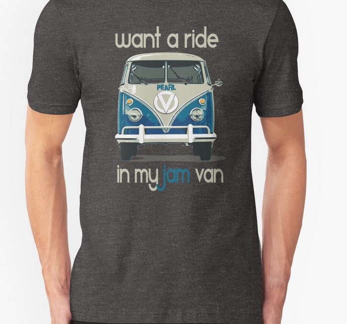 MaudesWagon's tweet photo. https://t.co/YaUODGgUch Take a Ride in my Jam VAN! #pearljam #MUST2016 #music #TSHIRTS #PinkShirtDay #EddieVedder https://t.co/ZYIsZVwwNB
