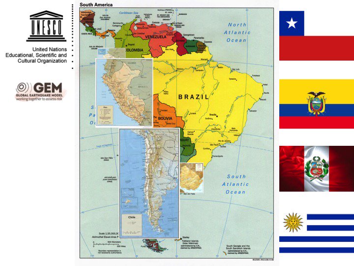 gem_risk's tweet photo. GEM Partner @UNESCO is using @GEMwrld tools to decrease #disaster #vulnerability in #South_America #ENHANS #SFDRR https://t.co/2JvykZW0tO