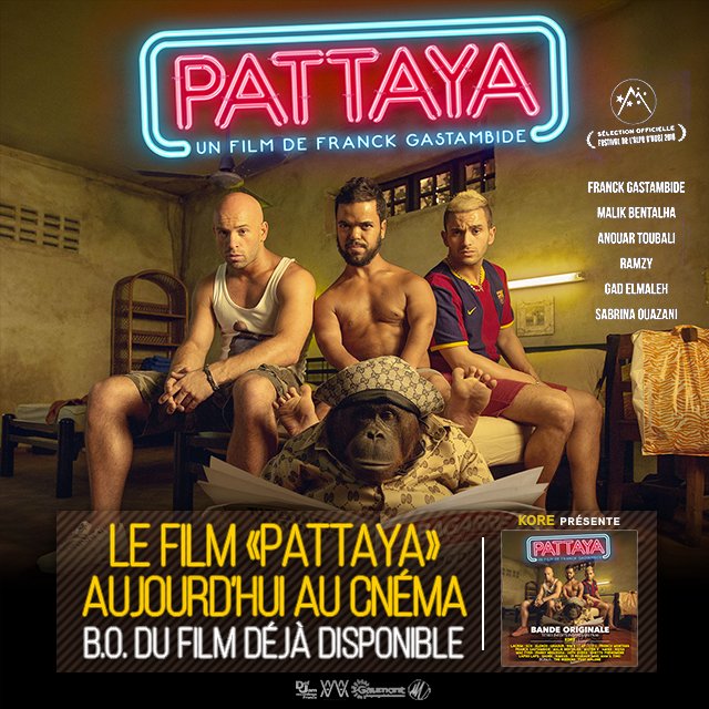 Lacrim_Officiel's tweet photo. Foncez voir #Pattaya au ciné les chappas ! Je participe à la B.O du fréro @Kore_official: https://t.co/8Xzkqz8W1Q https://t.co/Sq9mxHTbGz