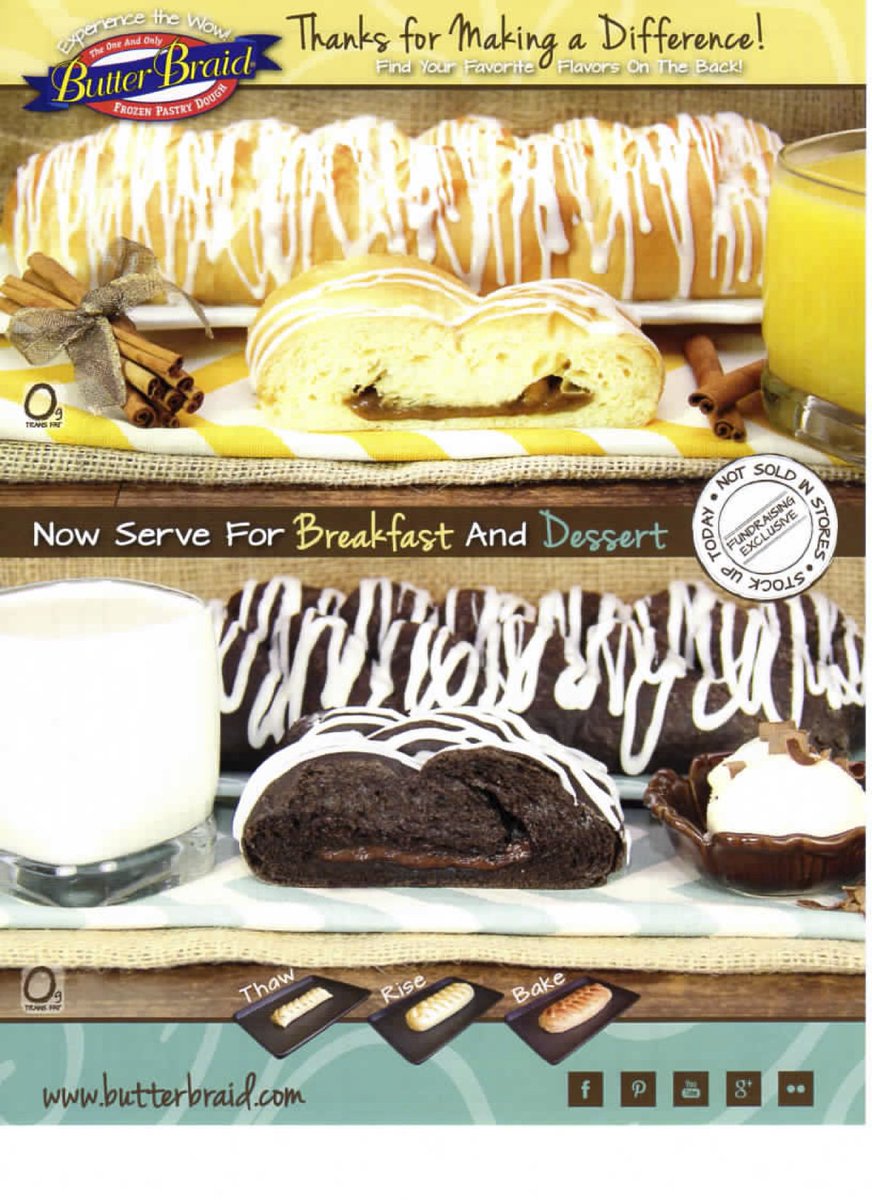 ghhsfab's tweet photo. Yum! Advanced Women's Chorus is selling DELICIOUS Butter Braids as a fundraiser. Order yours TODAY for $14! https://t.co/kVFX4wmU3V