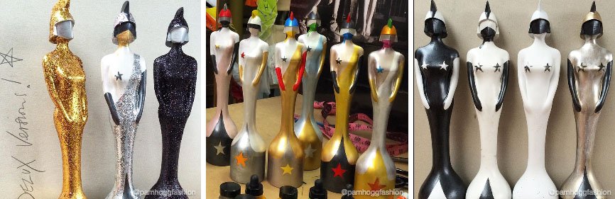 instagram's tweet photo. Meet @PAMHOGGcouture’s mini army of @brits statues #BRITs https://t.co/01y5cdiZjm https://t.co/a4BbIn5qTz