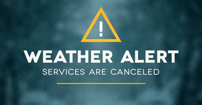 FCCFlora's tweet photo. Our Wednesday Night Programming for tonight is canceled due to weather conditions. https://t.co/EDjg4jVFby
