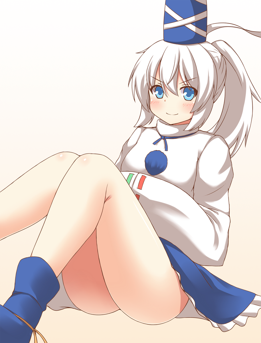 かなり遅刻しました 物部布都 
#深夜の真剣お絵描き60分一本勝負 