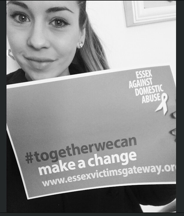 LanaKateRedgewe's tweet photo. Essex against domestic abuse. #togetherwecan make a change https://t.co/DQbz4diKOO @ActiveEssex @Essex_CC https://t.co/IA4o1xyoIm