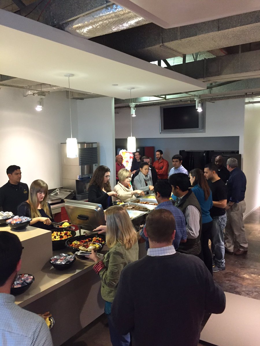 WalterPMooreEng's tweet photo. It's the annual #eweek2016 breakfast          for the Houston office! #engineersweek https://t.co/BiBvsY2290