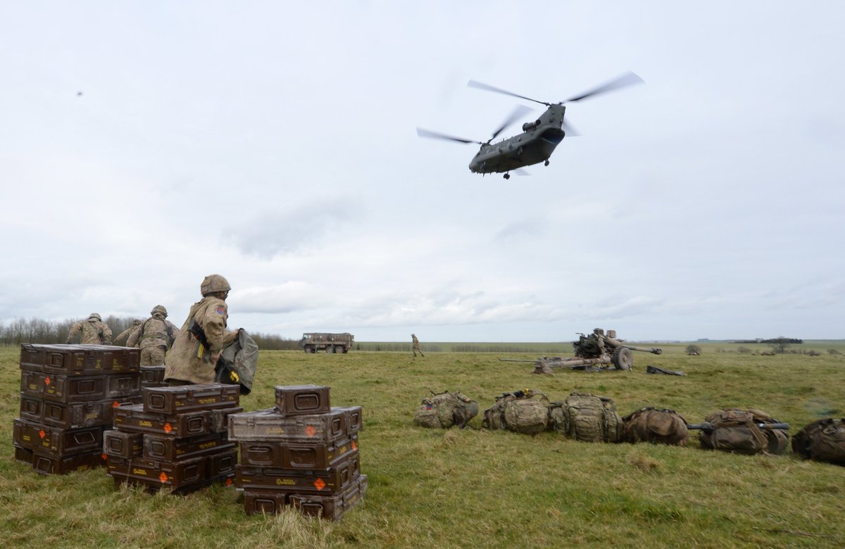 Gunners of 7th Parachute Regiment Royal Horse Artillery tested on ...