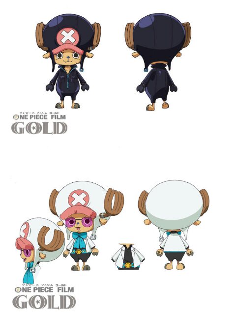 One Piece Film Gold All character designs