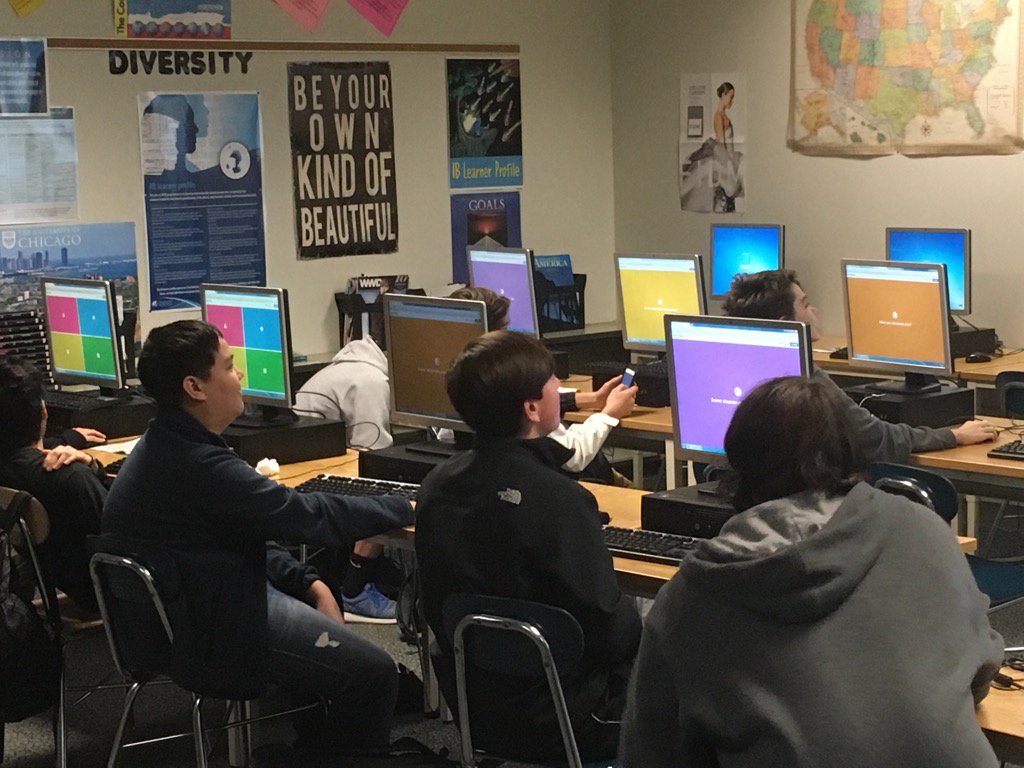 More <a href="/GetKahoot/">Follow @Kahoot</a> in CTE! #CTEMonth <a href="/millbrookmagnet/">Millbrook Magnet HS</a>