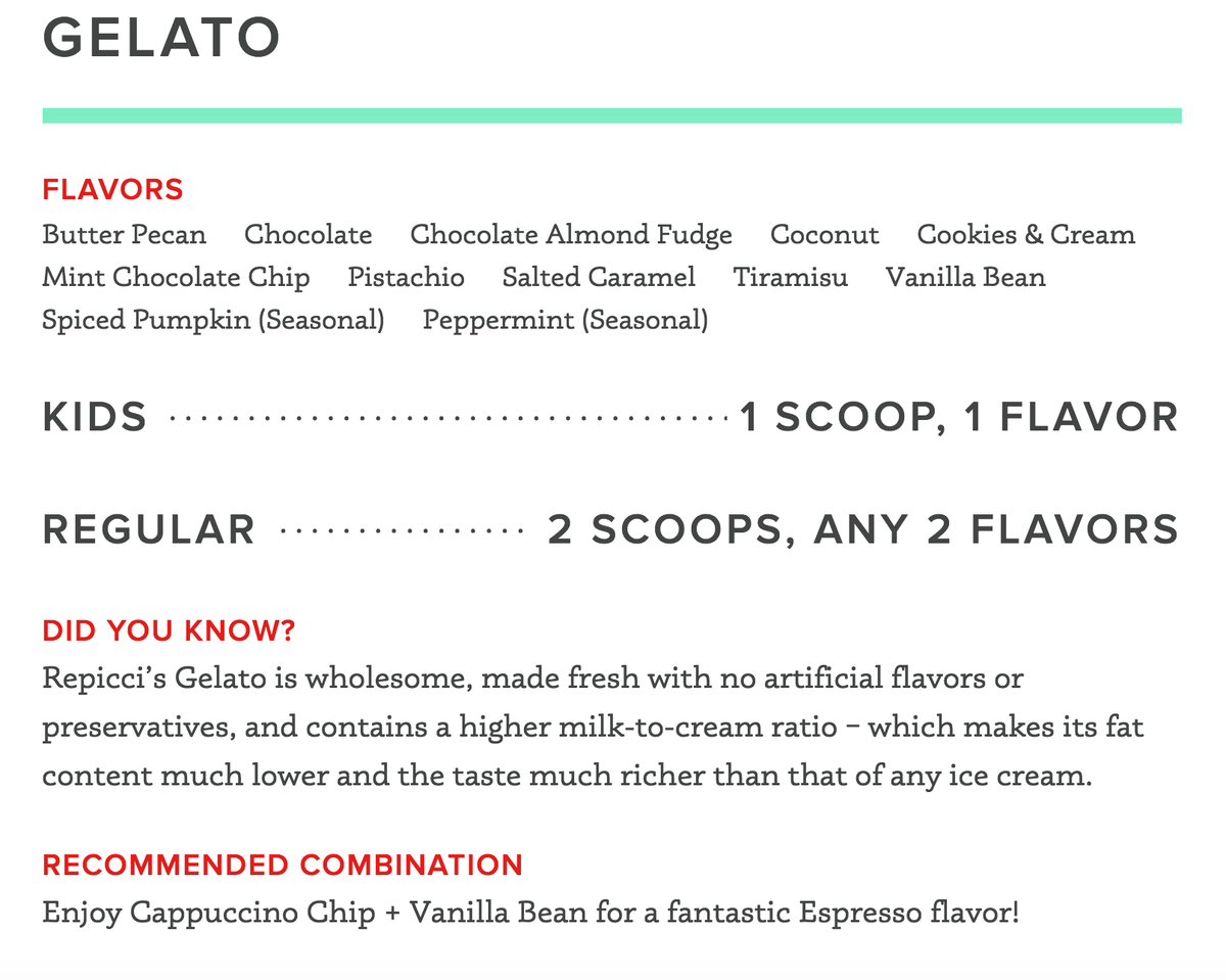 RepicciRealIce's tweet image. Treat your tastebuds to something new. We've added new flavors in 2016. italianice.com/menu/