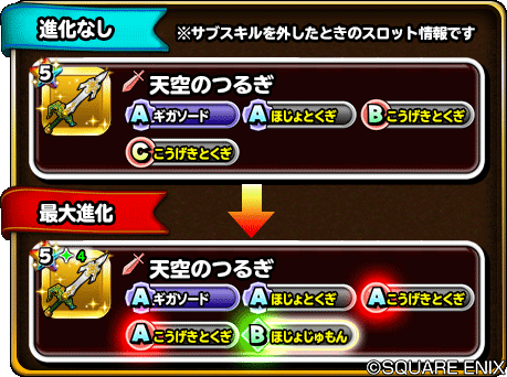 hoshidora_info's tweet image. 【予告】
2/27（土）0:00から『レジェンドふくびき』開催！
伝説の武具【天空のつるぎ＆天空のそうび】登場！
1日1回無料＆10連は初回のみ★５装備１枠確定！
賢者の杖、ちりょくの盾＆かぶと、ドラゴンローブなども出現！
#星ドラ