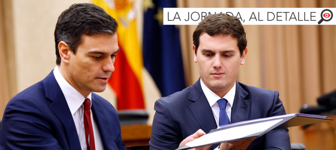 eltorotv's tweet photo. Cuando Albert Rivera prometía no investir a Pedro Sánchez https://t.co/2LF5eckZOs https://t.co/sFHETFYqe3