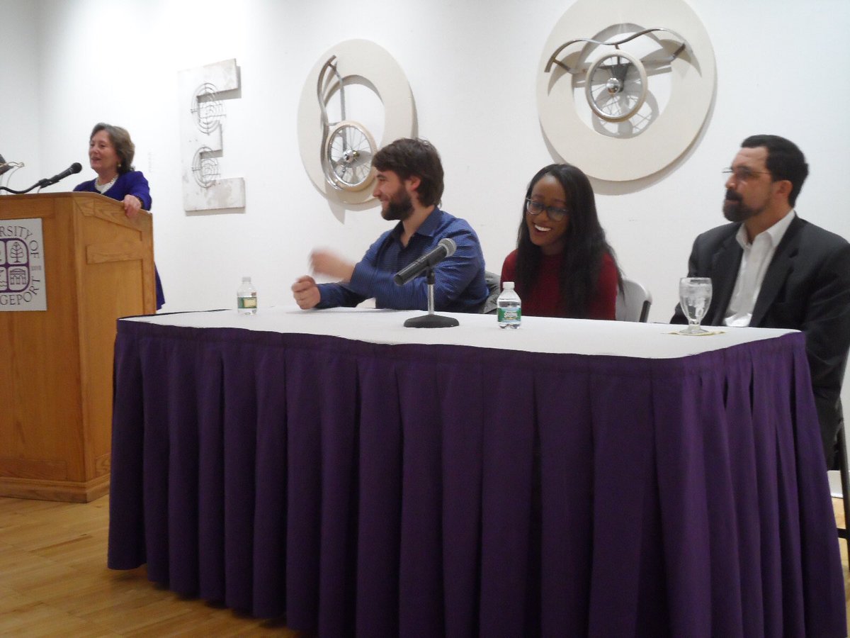 denishakuhlor's tweet photo. Great time speaking at the #universityofbridgeport about social enterprise. https://t.co/PGMVcpH3o4