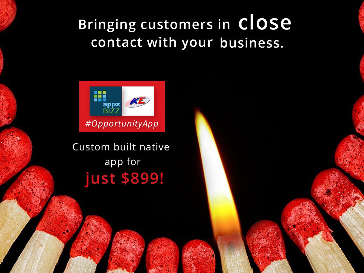 AppzBizzInc's tweet photo. Custom built native apps for just $899!#OpportunityApp, #mobileapp #Apps #businessapps Link https://t.co/DyKgTCtXHi https://t.co/lZGe3XYIln