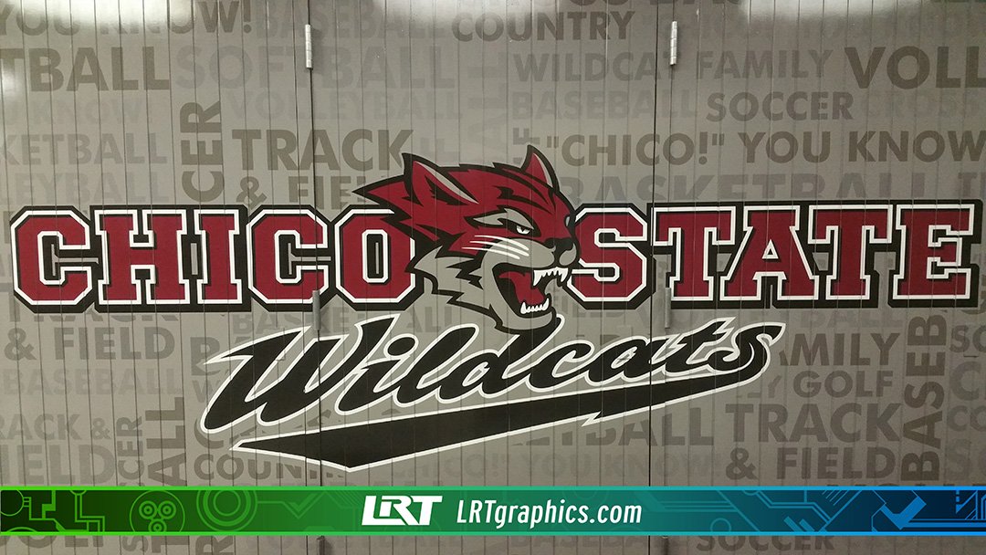 LRTGraphics's tweet image. Have you been to .@chicostate lately? check out the .@3m #wallgraphics we did. #feelingyoung goo.gl/AibOF0