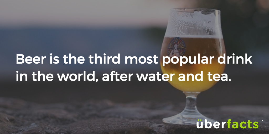 UberFacts's tweet photo. For all the beer drinkers. https://t.co/gF7CwSjO79