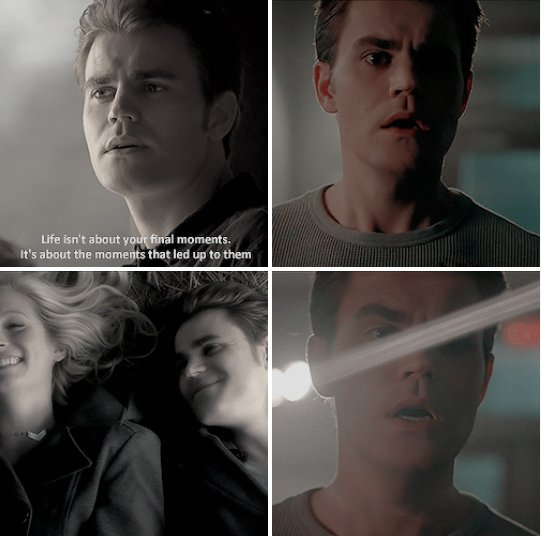 SterolineTeam's tweet photo. All the moments of his life led to Caroline Forbes. 

#Steroline https://t.co/w0WT1EyM4F