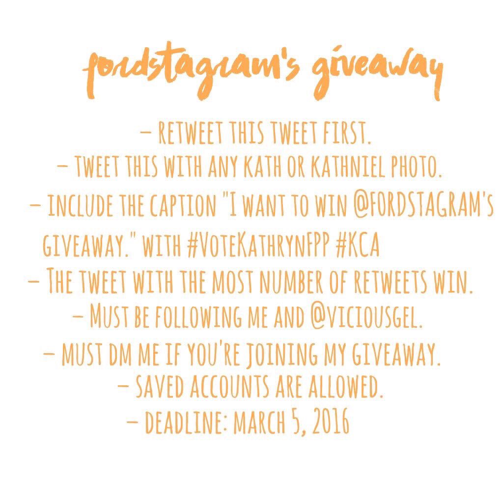 pusangchandria's tweet photo. ✺ i want to win @fordezvous / @f0rdstagram's giveaway ✺

#VoteKathrynFPP #KCA https://t.co/GEqxDYRoH7
