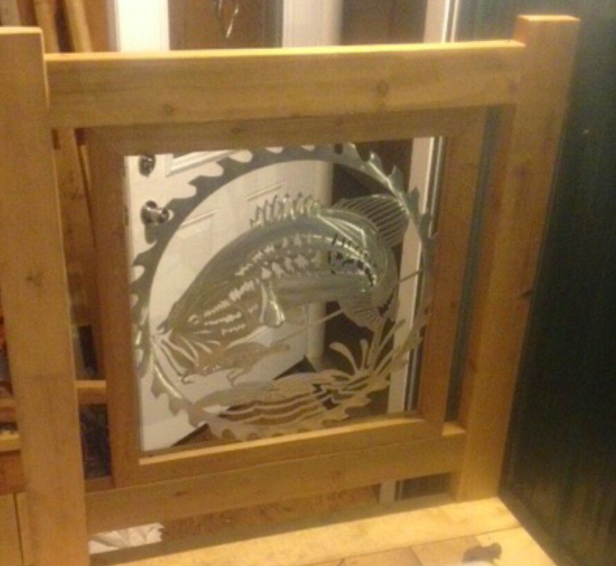 Harbourcharter's tweet photo. Reno's are going great!! Love the saw sculpture!!!! Sick!!! https://t.co/sCG9bHQrBe