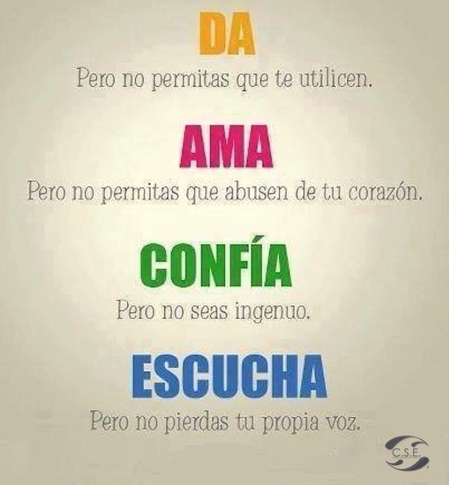 INBAOBABASESOR's tweet photo. Las cuarto razones para DAR, AMAR, CONFIAR y ESCUCHAR https://t.co/OJLdJzsy30